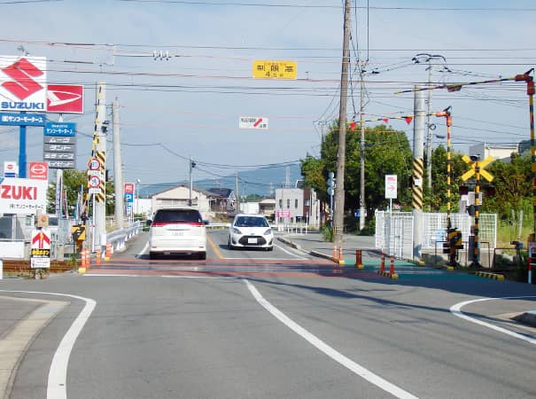市道　西原・桜町線　道路・踏切設計（熊本県荒尾市）