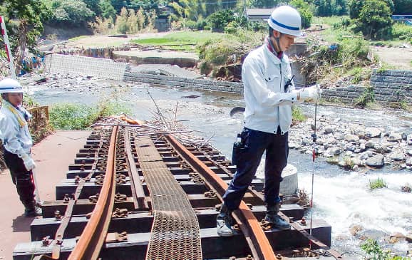 災害復旧に伴う一般測量