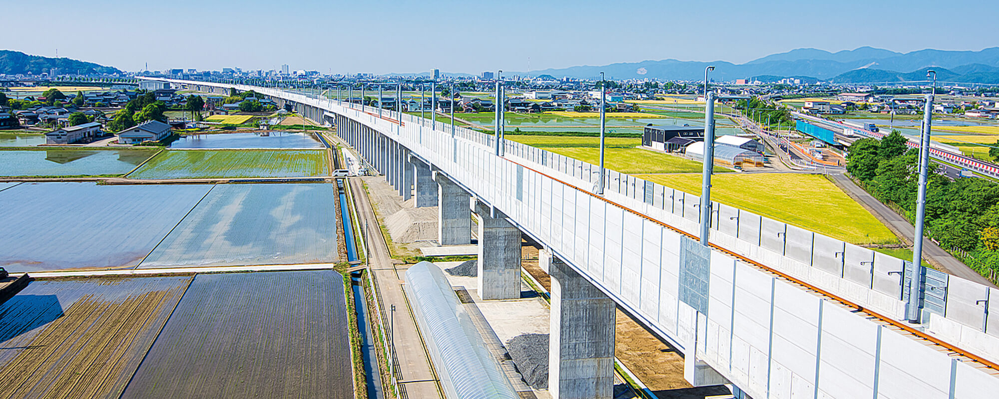 北陸新幹線　下河北高架橋
