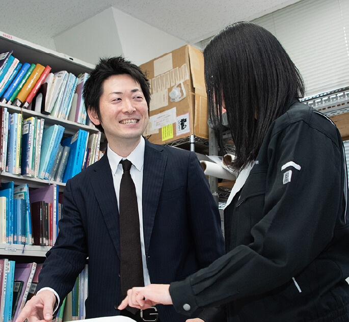 お客様の相談に乗り期待に応えていきたい。